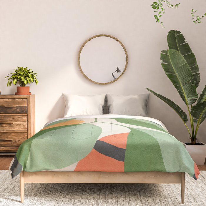 Colorful Branching Out 22 Comforter Gallery Image 3