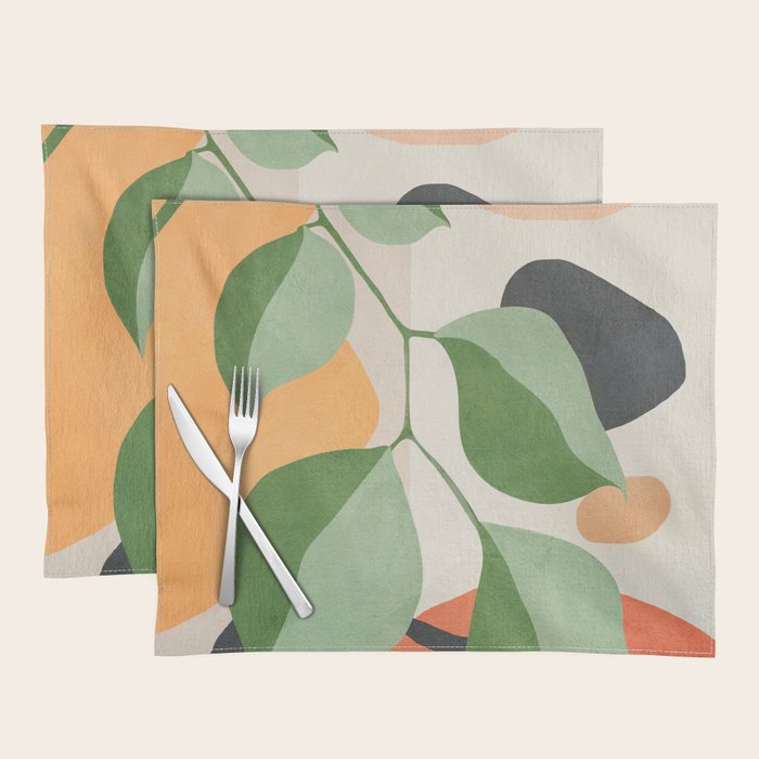 Colorful Branching Out 22 Placemat Gallery Image 1