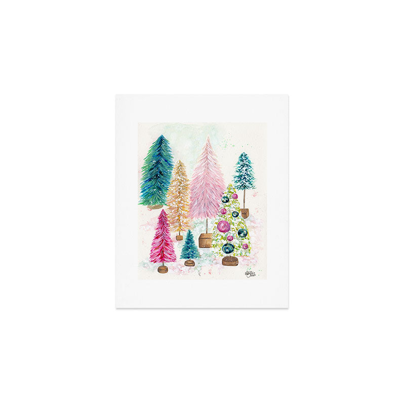 Vintage Christmas Art Print Gallery Image 1