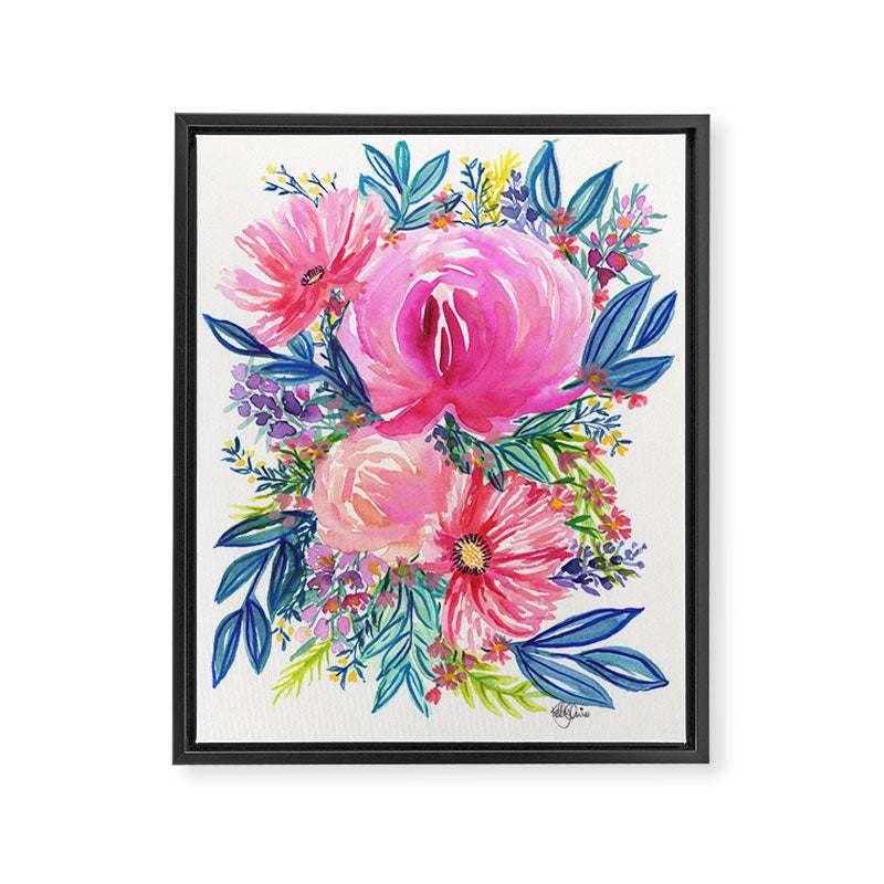 Wild Garden Framed Canvas Print Gallery Image 6