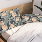 Victorian cottage nighty garden Pillow Sham Gallery Image 2