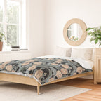 Victorian cottage nighty garden Duvet Cover Gallery Image 2