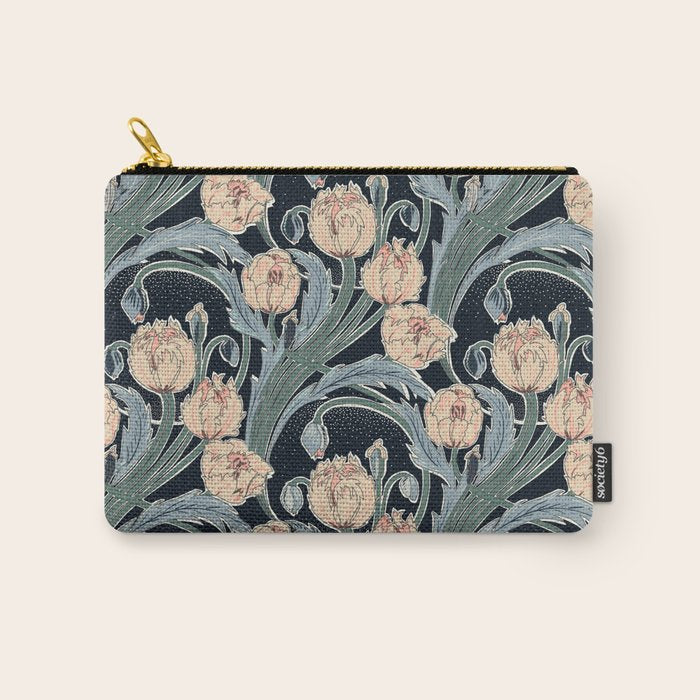 Victorian cottage nighty garden Carry All Pouch Gallery Image 1