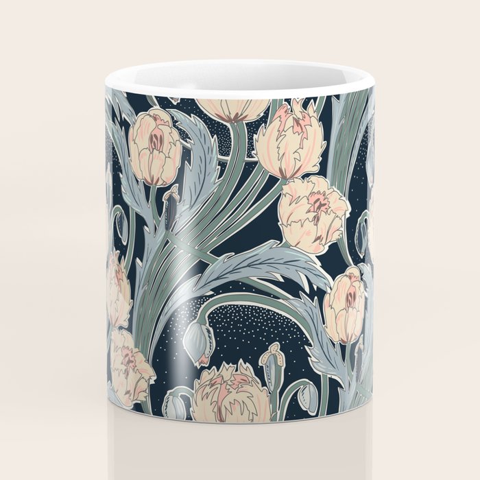 Victorian cottage nighty garden Coffee Mug Gallery Image 4