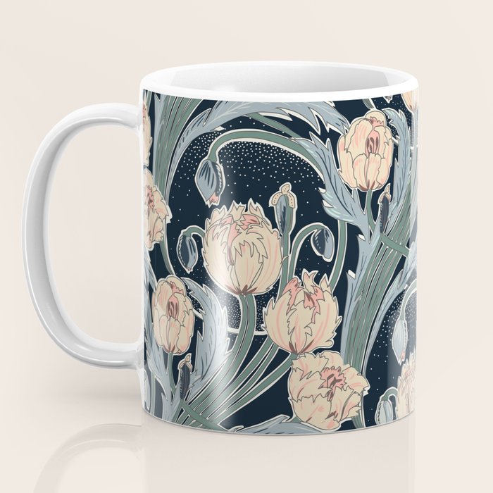 Victorian cottage nighty garden Coffee Mug Gallery Image 3