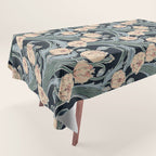 Victorian cottage nighty garden Tablecloth Gallery Image 1