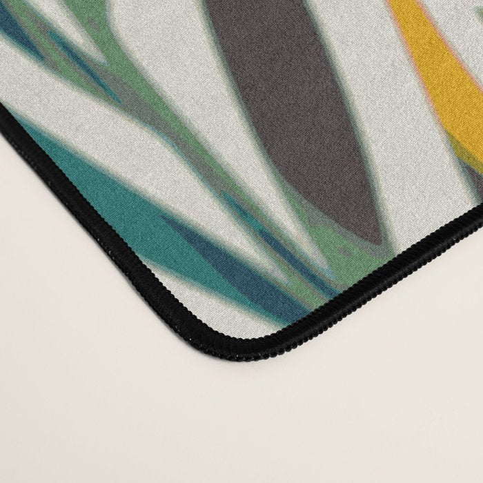 colorful leaves pattern Desk Mat Gallery Image 4
