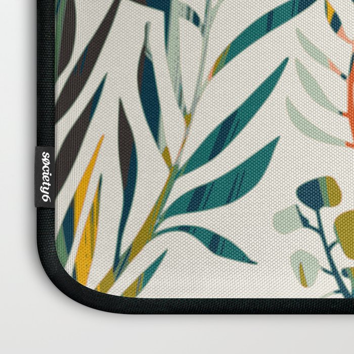 colorful leaves pattern Laptop Sleeve Gallery Image 3
