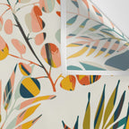colorful leaves pattern Wall Tapestry Gallery Image 3