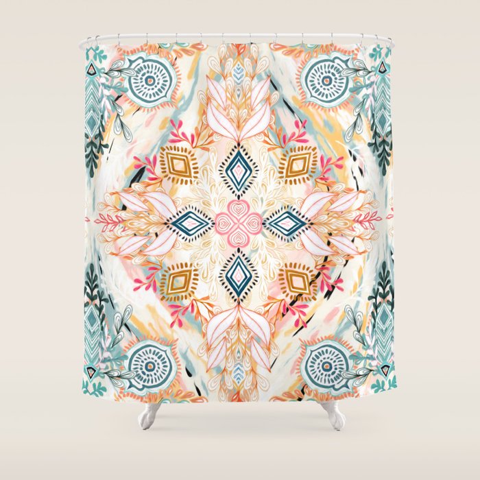 Wonderland in Spring Shower Curtain Gallery Image 1