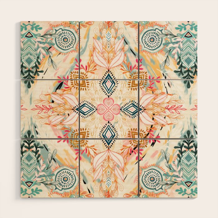 Wonderland in Spring Wood Wall Art Gallery Image 1