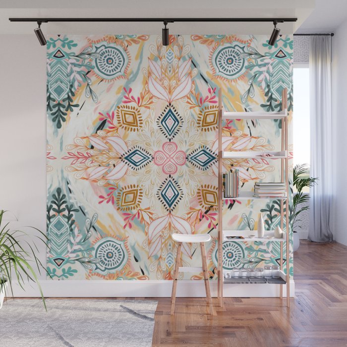 Wonderland in Spring Wall Mural Gallery Image 1