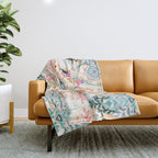 Wonderland in Spring Throw Blanket Gallery Image 1
