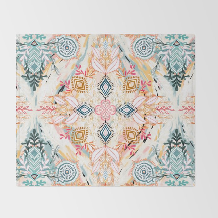 Wonderland in Spring Throw Blanket Gallery Image 2