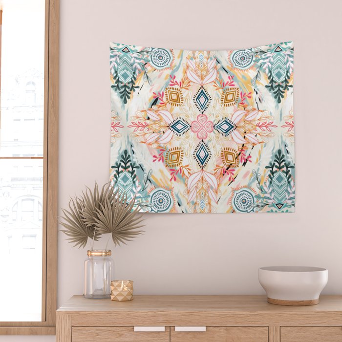 Wonderland in Spring Wall Tapestry Gallery Image 2