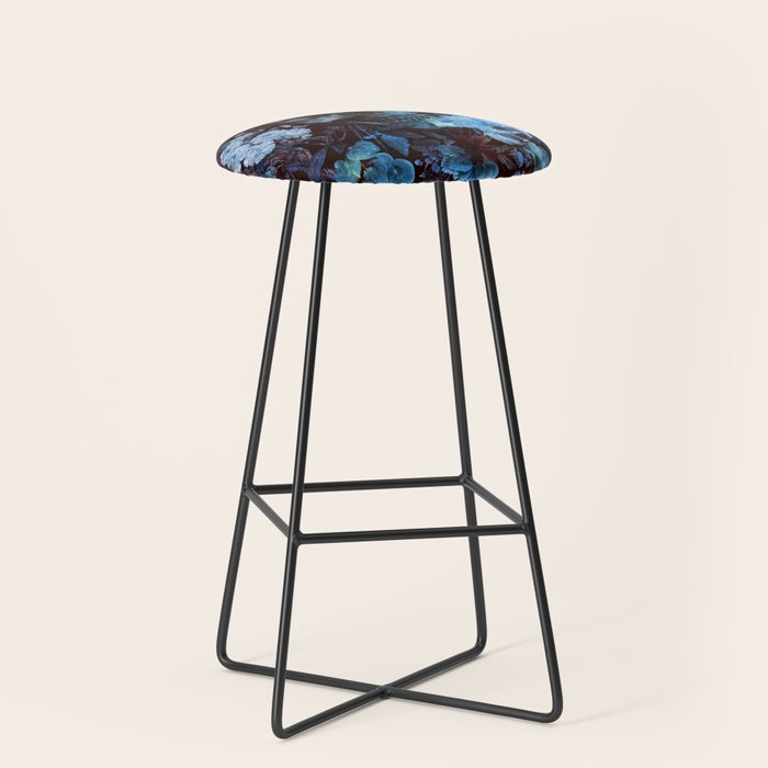Skull and Flowers Stool Gallery Image 1