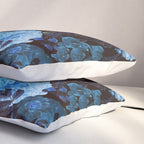 Skull and Flowers Pillow Sham Gallery Image 3