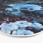 Skull and Flowers Bath Mat Gallery Image 3