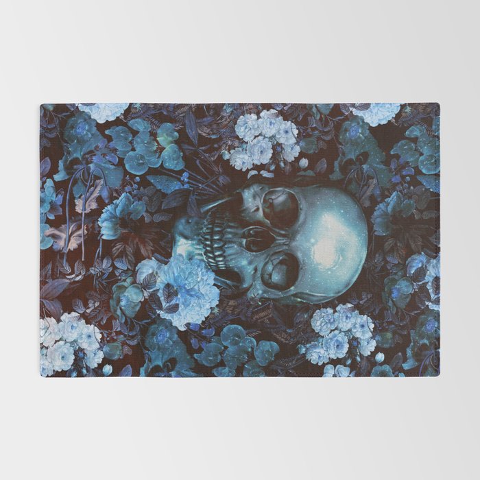 Skull and Flowers Rug Gallery Image 2
