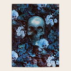 Skull and Flowers Poster Gallery Image 4
