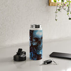 Skull and Flowers Water Bottle Gallery Image 5