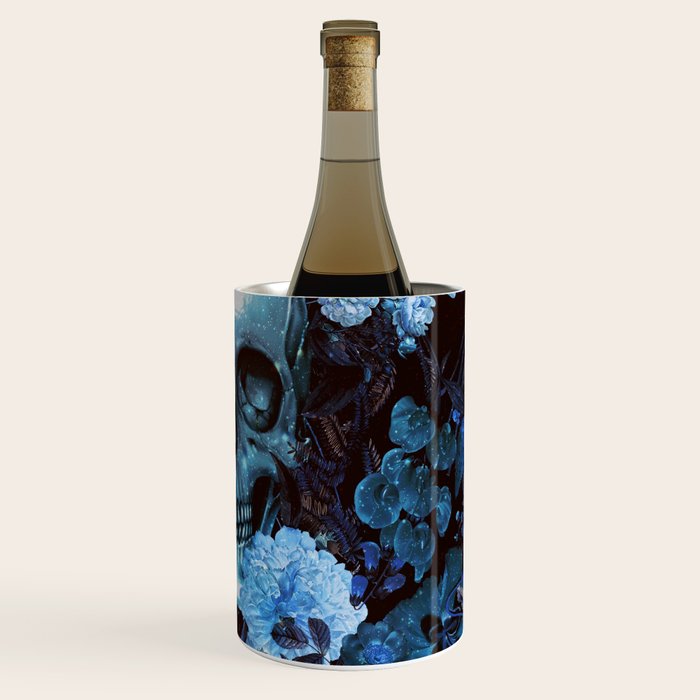 Skull and Flowers Wine Chiller Gallery Image 3