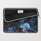 Skull and Flowers Laptop Sleeve Gallery Image 2