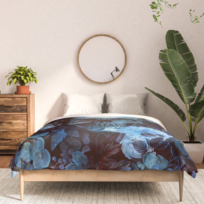 Skull and Flowers Comforter Gallery Image 3