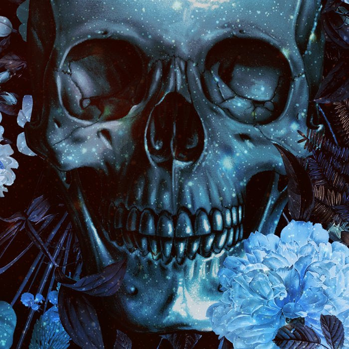 Skull and Flowers Coffee Mug Gallery Image 2