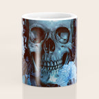 Skull and Flowers Coffee Mug Gallery Image 4