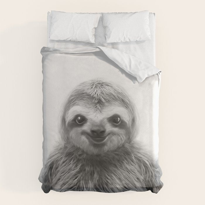 Young Sloth Duvet Cover Gallery Image 1
