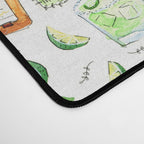 Classic Margarita Cocktail Recipe Desk Mat Gallery Image 4