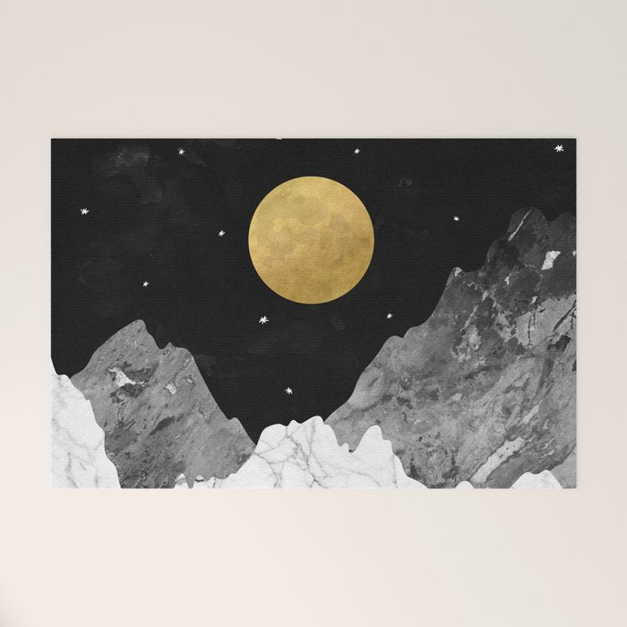Moon and Stars Welcome Mat Gallery Image 1