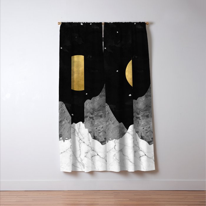 Moon and Stars Window Curtain Gallery Image 3