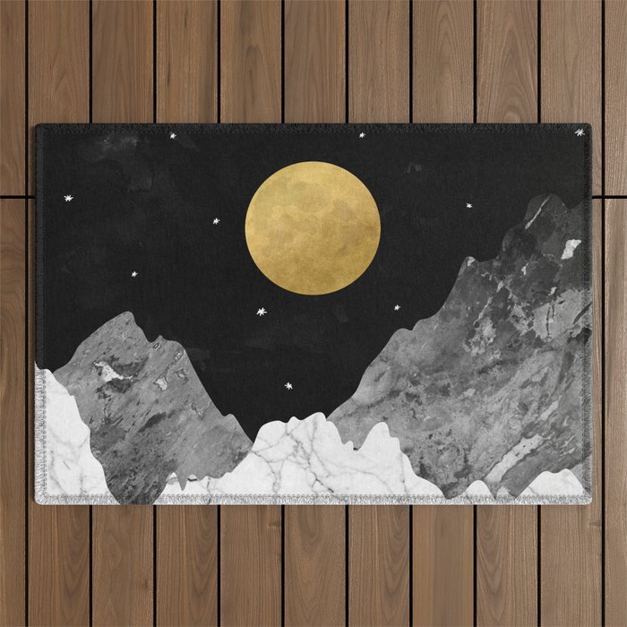 Moon and Stars Outdoor Rug Gallery Image 1