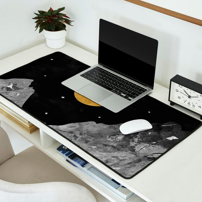 Moon and Stars Desk Mat Gallery Image 2