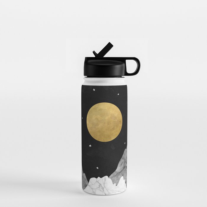 Moon and Stars Water Bottle Gallery Image 1