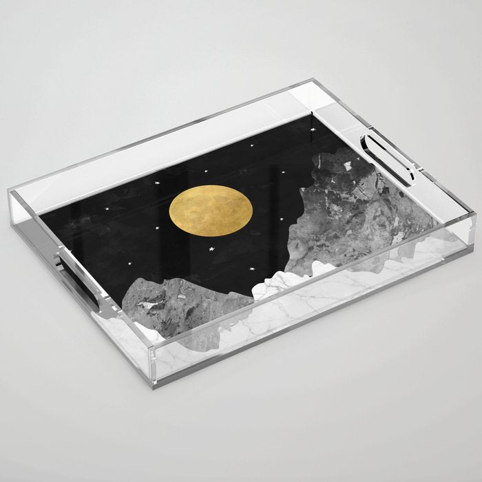 Moon and Stars Acrylic Tray Gallery Image 1