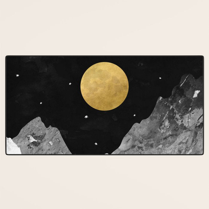 Moon and Stars Desk Mat Gallery Image 3