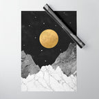 Moon and Stars Wrapping Paper Gallery Image 1