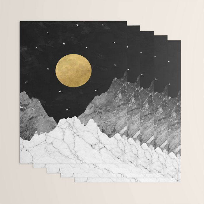 Moon and Stars Wrapping Paper Gallery Image 3