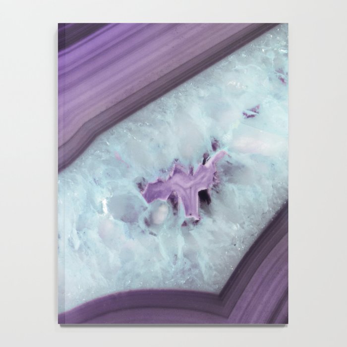 Purple Agate Slice Notebook Gallery Image 4