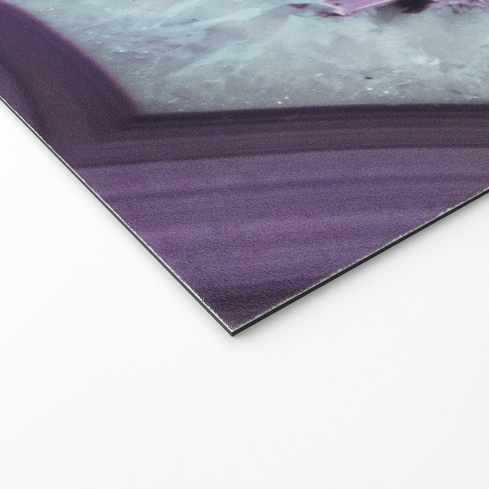 Purple Agate Slice Welcome Mat Gallery Image 2