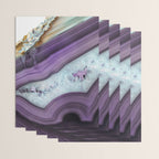 Purple Agate Slice Wrapping Paper Gallery Image 3