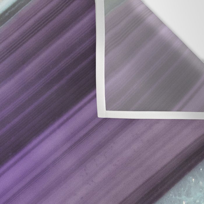 Purple Agate Slice Wall Tapestry Gallery Image 3