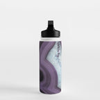 Purple Agate Slice Water Bottle Gallery Image 3