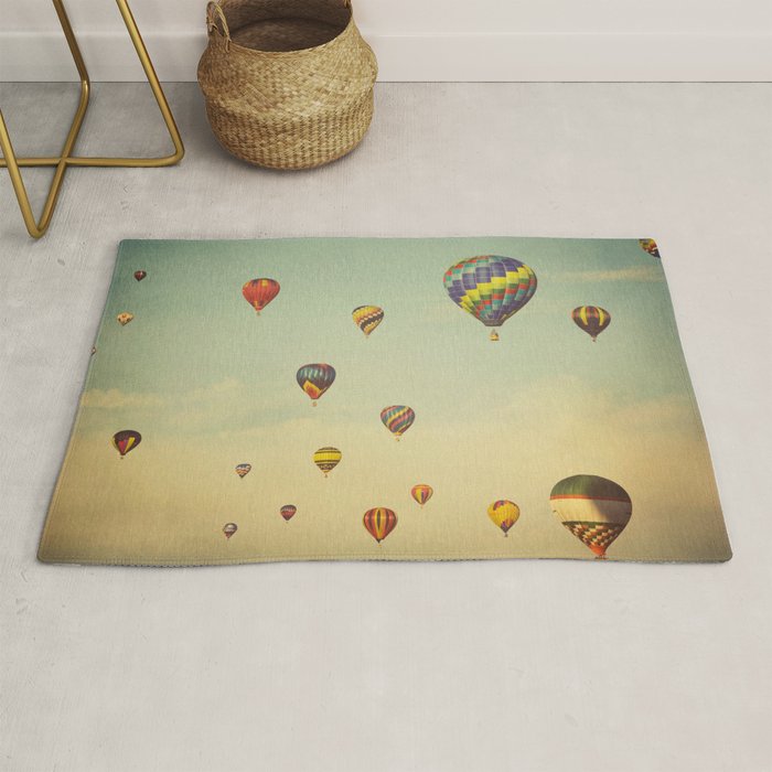 Hot Air Balloons Rug Gallery Image 1