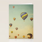 Hot Air Balloons Stationery Card Gallery Image 2
