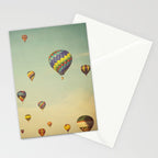 Hot Air Balloons Stationery Card Gallery Image 2