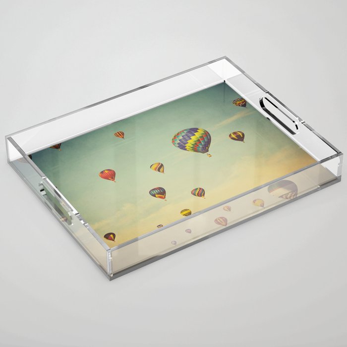 Hot Air Balloons Acrylic Tray Gallery Image 1